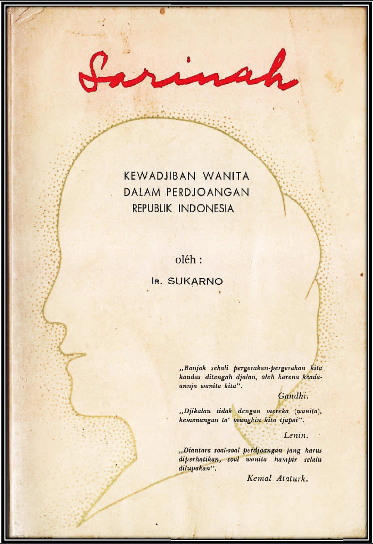 SARINAH – Kewajiban Wanita dalam Perjoengan Republik Indonesia